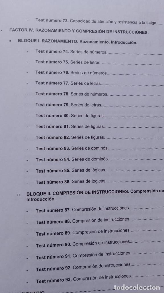 Libros de segunda mano: Test psicotecnicos TECNIGAP. 2 tomos - Foto 2