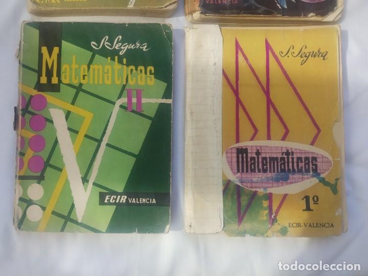 Libros de segunda mano: LIBROS MATEM&Aacute;TICAS 1 - 2 - 3 Y 4 CON PROGRAMA - ECIR - *R - Foto 2