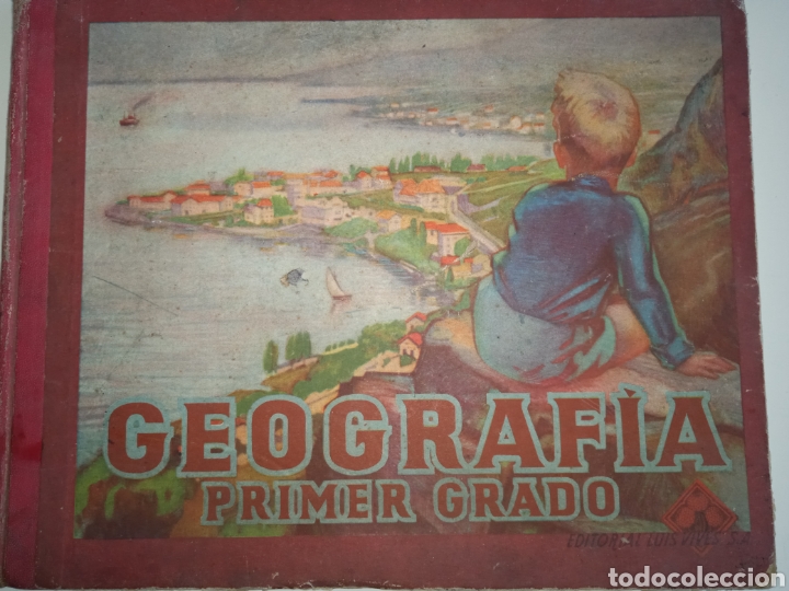 Libros de segunda mano: Geograf&iacute;a, primer grado, Edelvives - Foto 1
