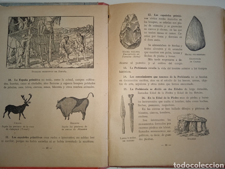 Libros de segunda mano: Historia de Espa&ntilde;a, primer grado, Edelvives - Foto 2