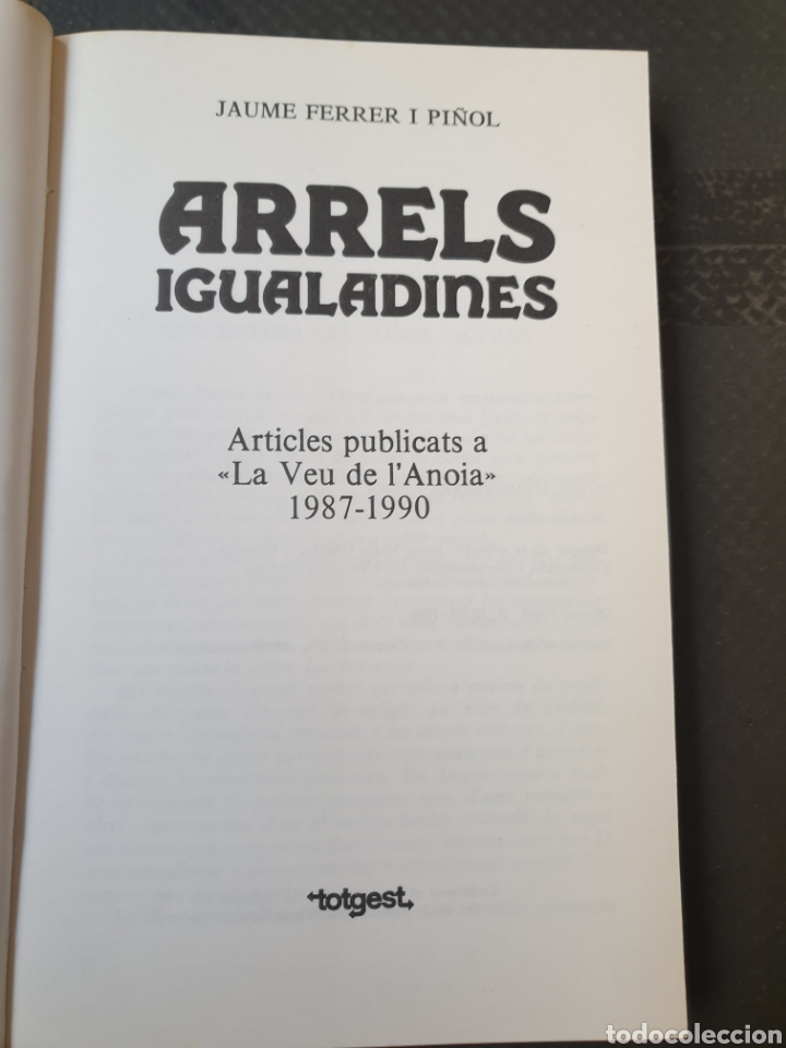Libros de segunda mano: Arrels igualadines - Foto 5