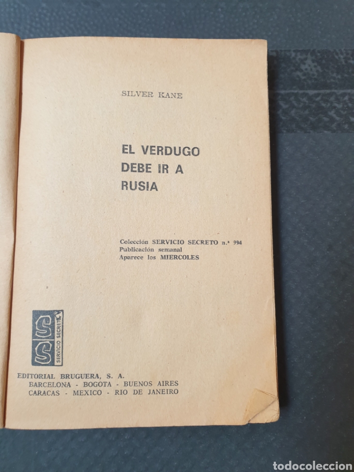 Libros de segunda mano: El verdugo debe ir a Rusia - silver kane - Foto 5