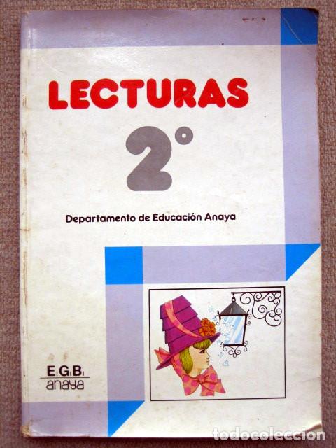 Libros de segunda mano: Lecturas 2 2&ordm;. Departamento de educaci&oacute;n Anaya. EGB E.G.B. 1981 - Foto 1