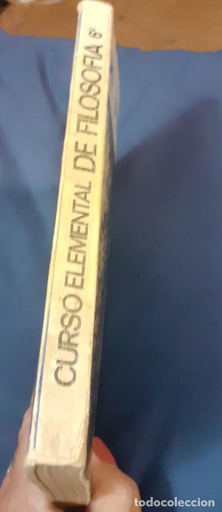 Libros de segunda mano: Libro Elementos de filosofia 6&ordm;curso - Foto 4