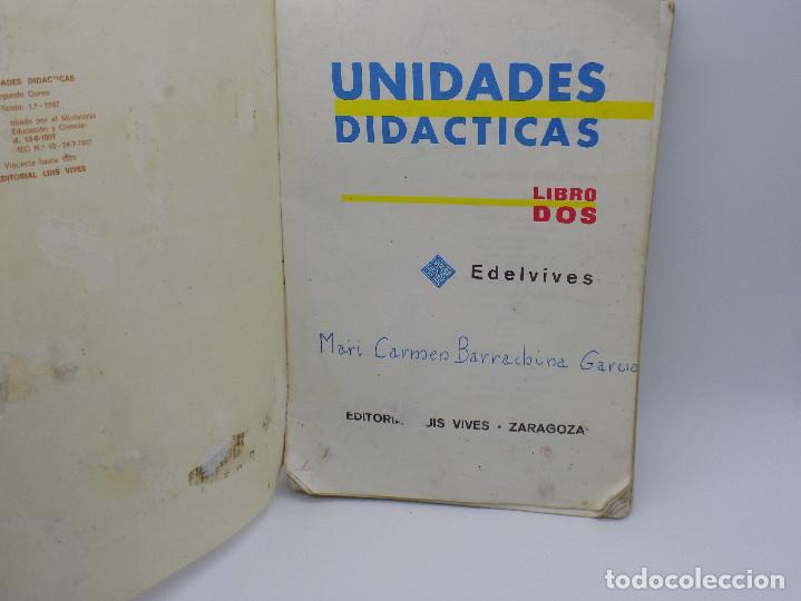 Libros de segunda mano: UNIDADES DID&Aacute;CTICAS LIBRO DOS - EDELVIVES - Foto 2