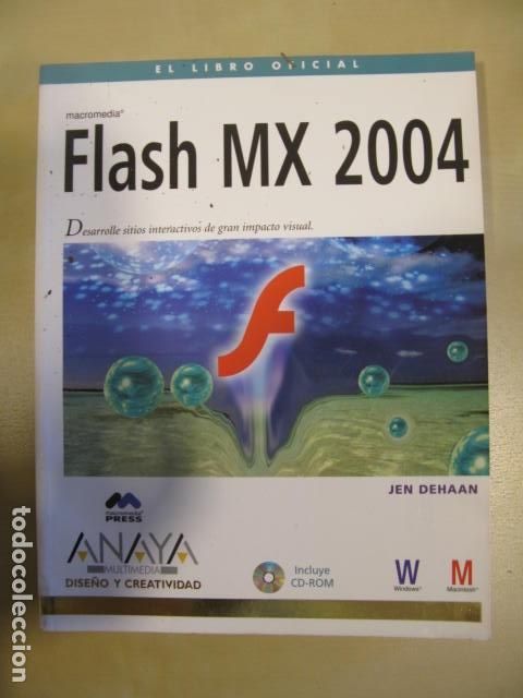 Libros de segunda mano: FLASH MX 2004 EL LIBRO OFICIAL - ANAYA - Foto 1
