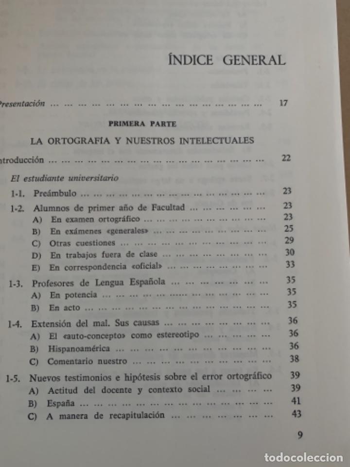 Libros de segunda mano: Ortograf&iacute;a y ciencia del lenguaje (Bols, 5) - Foto 3