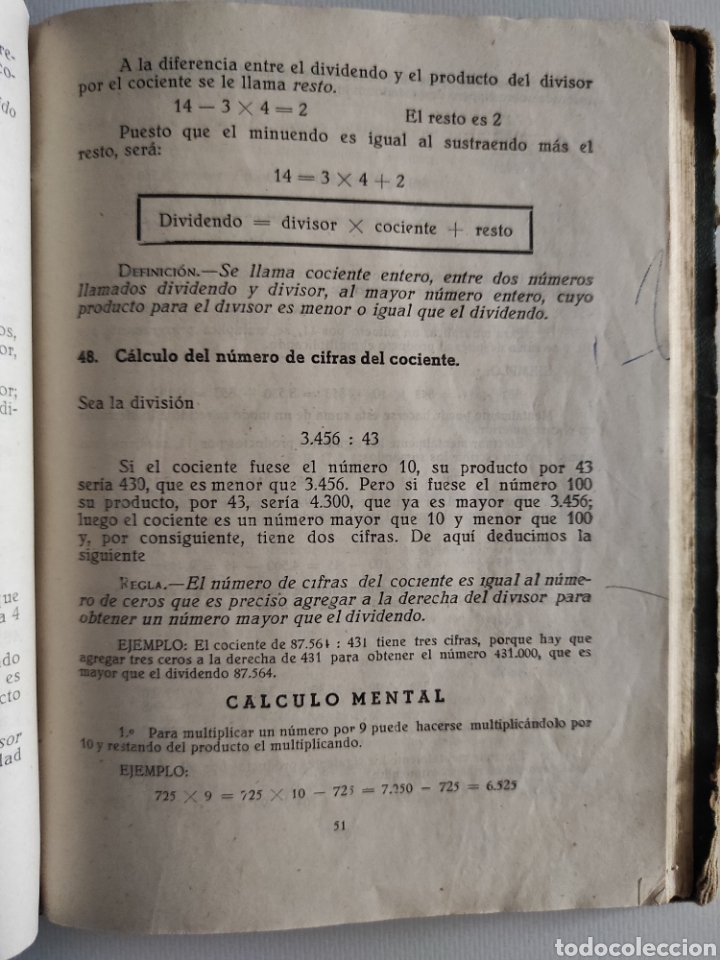 Libros de segunda mano: Matem&aacute;ticas para Bachillerato (1954). R&iacute;os y Thomas - Foto 6