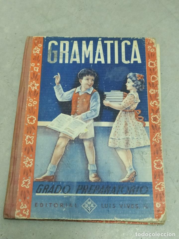 Libros de segunda mano: GRAM&Aacute;TICA - GRADO PREPARATORIO - ED. LU&Iacute;S VIVES - A&Ntilde;OS 50 - Foto 1
