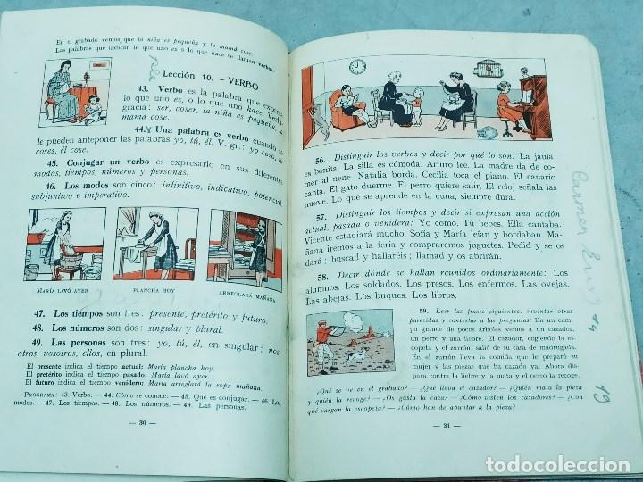 Libros de segunda mano: GRAM&Aacute;TICA - GRADO PREPARATORIO - ED. LU&Iacute;S VIVES - A&Ntilde;OS 50 - Foto 6