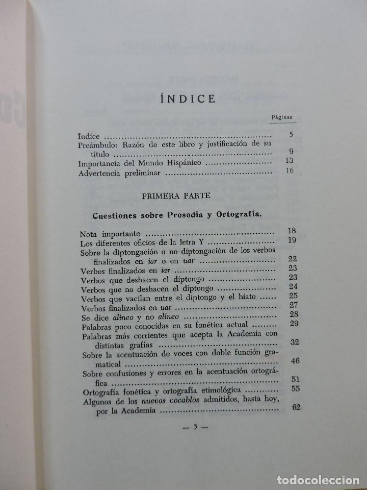 Libros de segunda mano: Cuestiones gramaticales. MIRANDA PODADERA, Luis. 8&ordf; Ed. Editorial Hernando 1987 - Foto 2