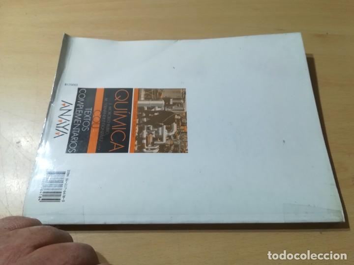 Libros de segunda mano: QUIMICA / TEXTOS COMPLEMENTARIOS / ANAYA / AG49 - Foto 2