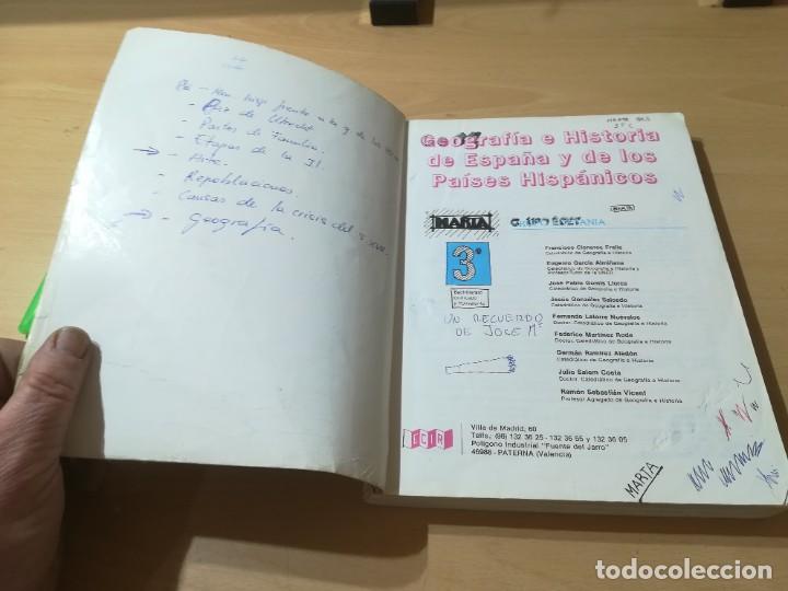 Libros de segunda mano: GEOGRAFIA E HISTORIA DE ESPA&Ntilde;A / 3 BUP / ECIR / AG69 - Foto 3