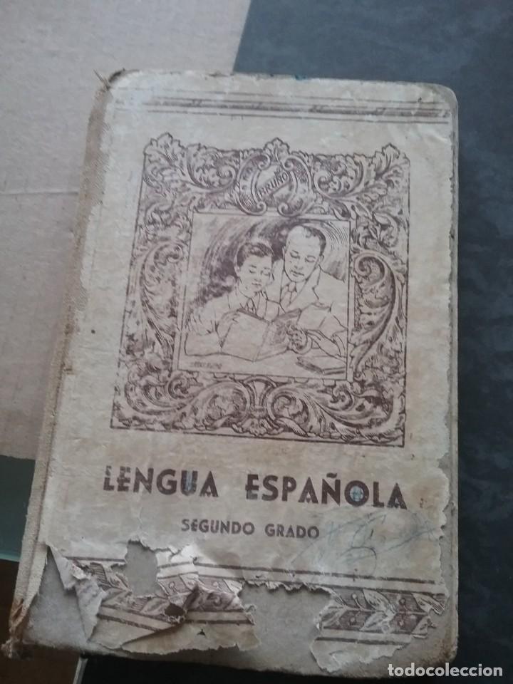 Libros de segunda mano: Lengua espa&ntilde;ola 2^ grado. Ed bru&ntilde;o (401-1) - Foto 1
