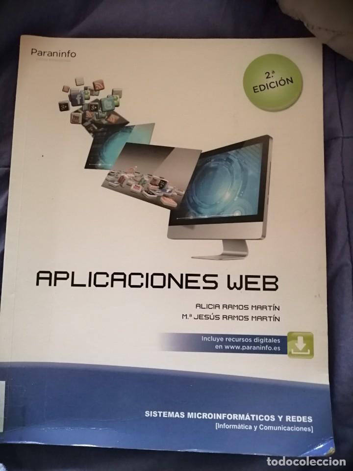 Libros de segunda mano: Libro aplicaciones web - Foto 1
