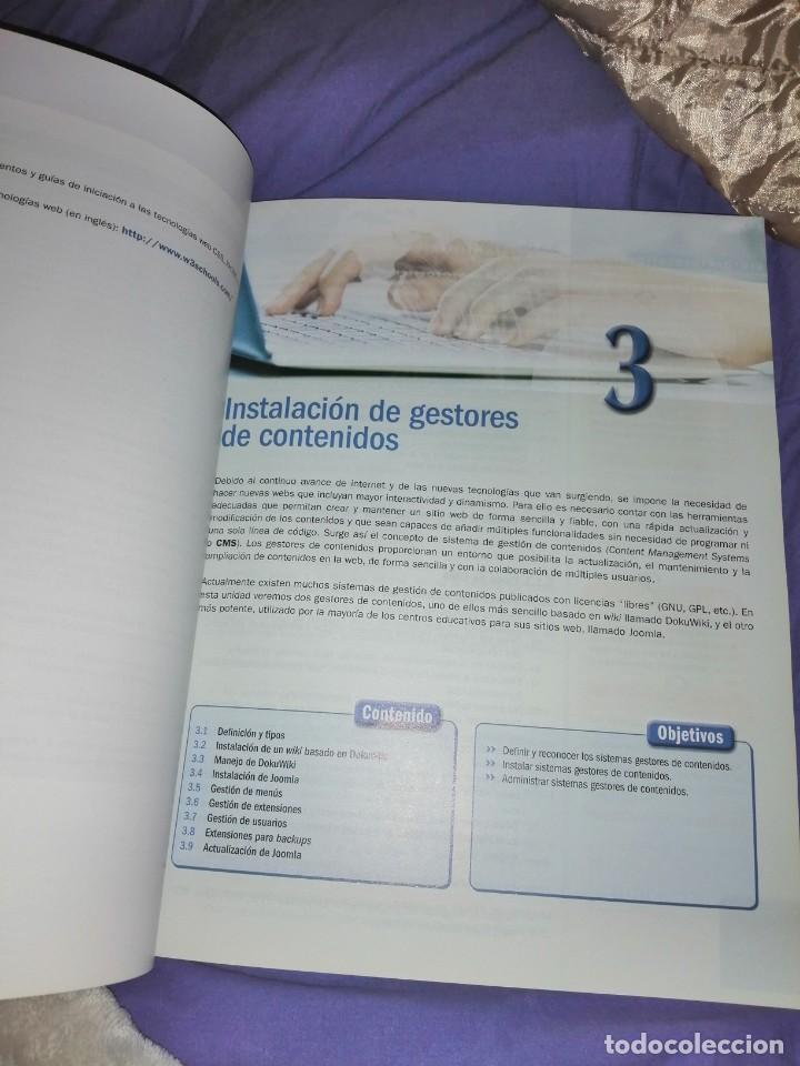 Libros de segunda mano: Libro aplicaciones web - Foto 4