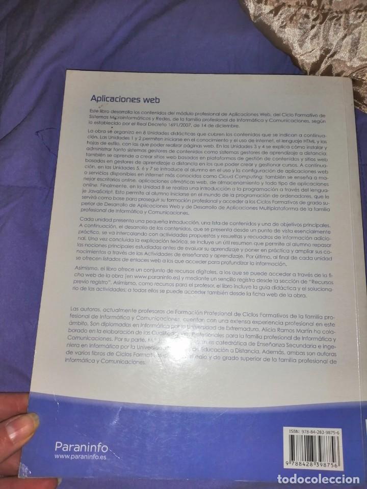 Libros de segunda mano: Libro aplicaciones web - Foto 8