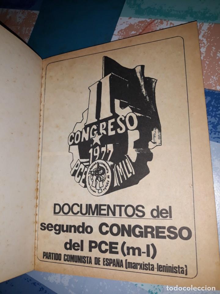 Libros de segunda mano: Documentos del segundo congreso del PCE - Foto 6