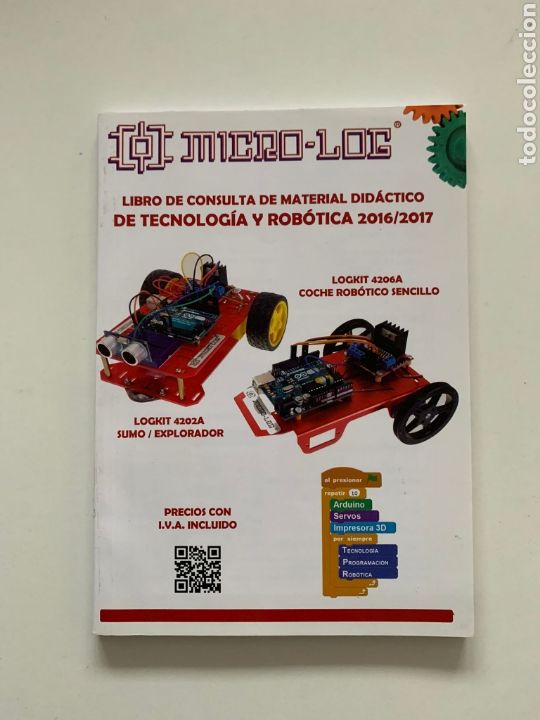 Libros de segunda mano: Micro Log: Libro de consulta de material did&aacute;ctico de Tecnolog&iacute;a y Rob&oacute;tica, 2016/2017. - Foto 1