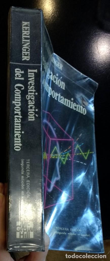 Libros de segunda mano: Investigaci&oacute;n del comportamiento. Fred N. Kerlinger - Foto 2