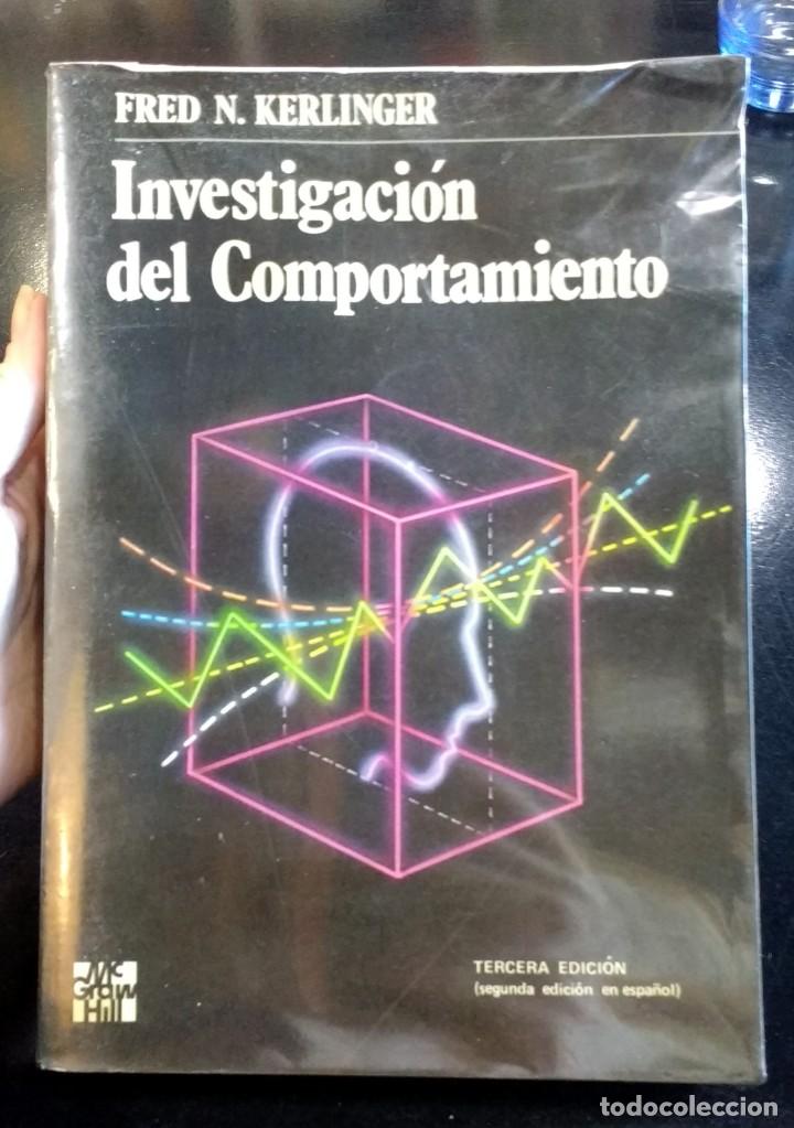 Libros de segunda mano: Investigaci&oacute;n del comportamiento. Fred N. Kerlinger - Foto 1