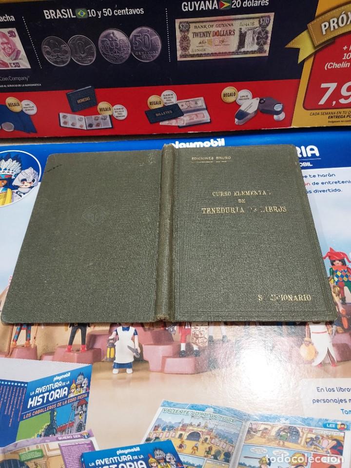 Libros de segunda mano: ANTIGUO LIBRO..&rdquo;&rdquo;CURSO ELEMENTAL DE TENEDURIA DE LIBROS&rdquo;&rdquo;..SOLUCIONARIO...EDICIONES BRU&Ntilde;O...1942.. - Foto 2