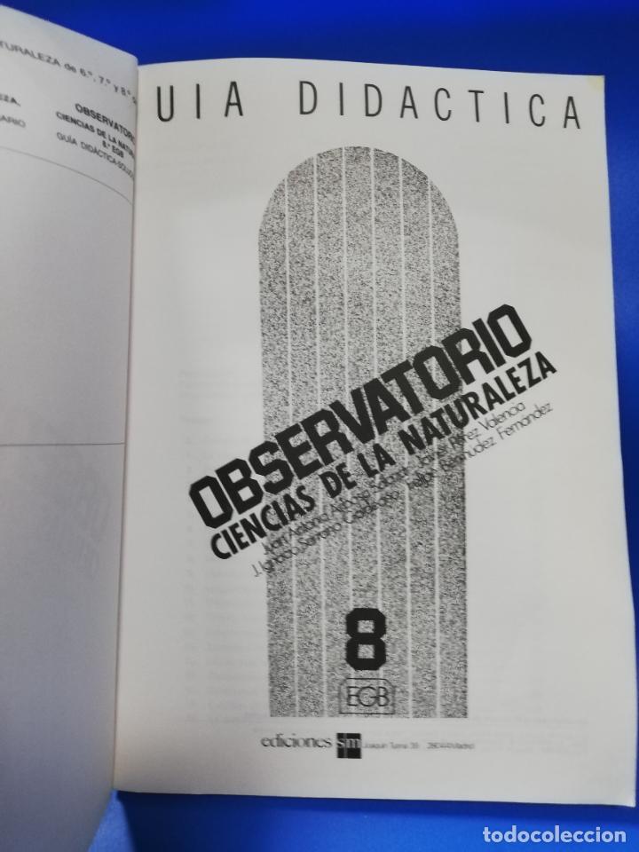 Libros de segunda mano: GUIA DIDACTICA. 8 E.G.B. SM. 1985. PAGS. 110. - Foto 2