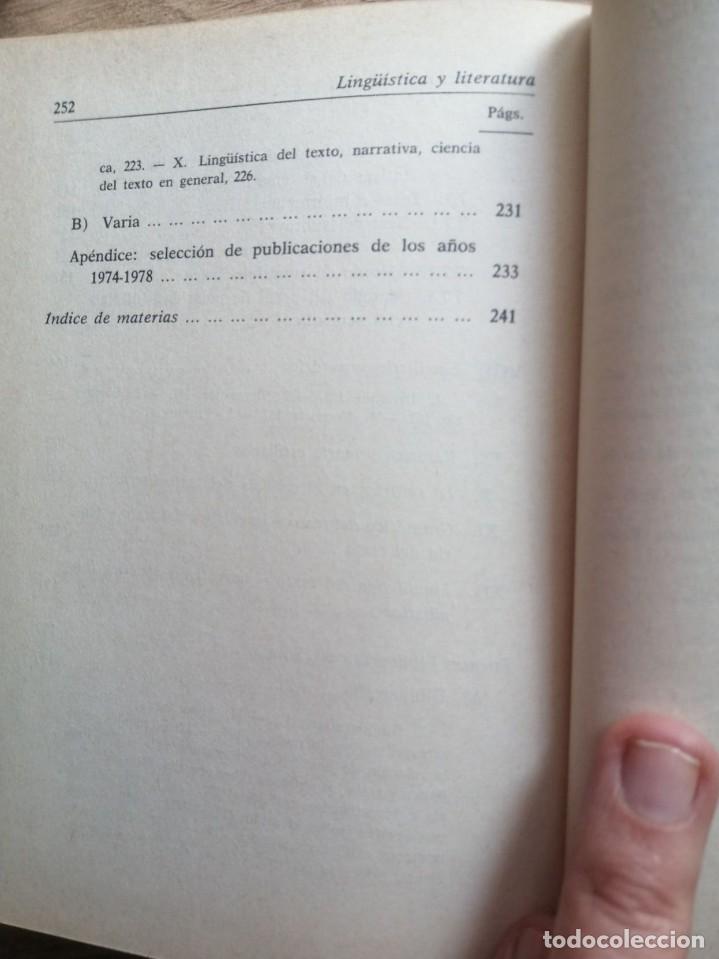 Libros de segunda mano: Literatura y ling&uuml;&iacute;stica - Foto 7