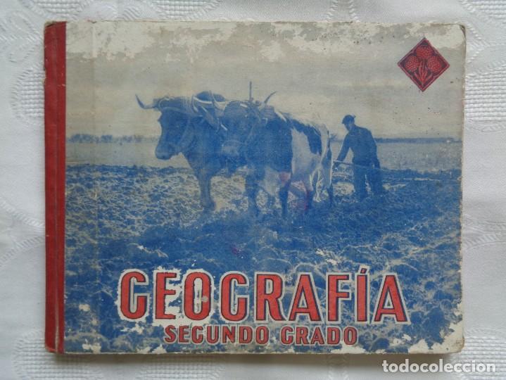 Libros de segunda mano: EDELVIVES. GEOGRAF&Iacute;A. SEGUNDO GRADO. 1942 - Foto 1