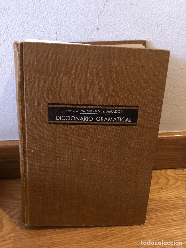 Libros de segunda mano: Emilio Mart&iacute;nez diccionario gramatical - Foto 1