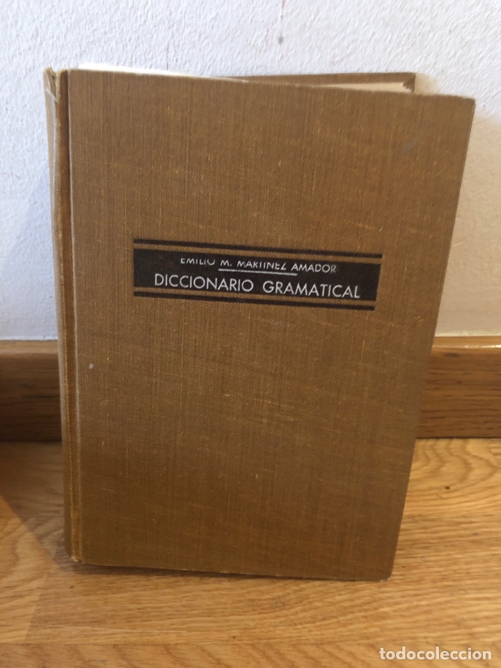 Libros de segunda mano: Emilio Mart&iacute;nez diccionario gramatical - Foto 2