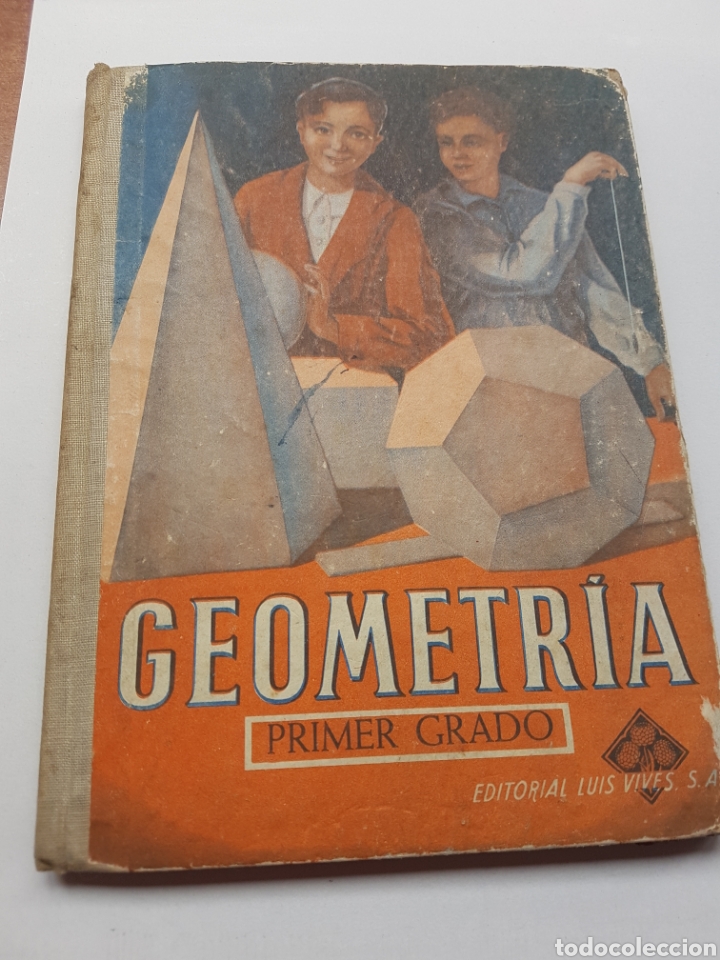 Libros de segunda mano: Geometr&iacute;a primer grado Luis Vives - Foto 1