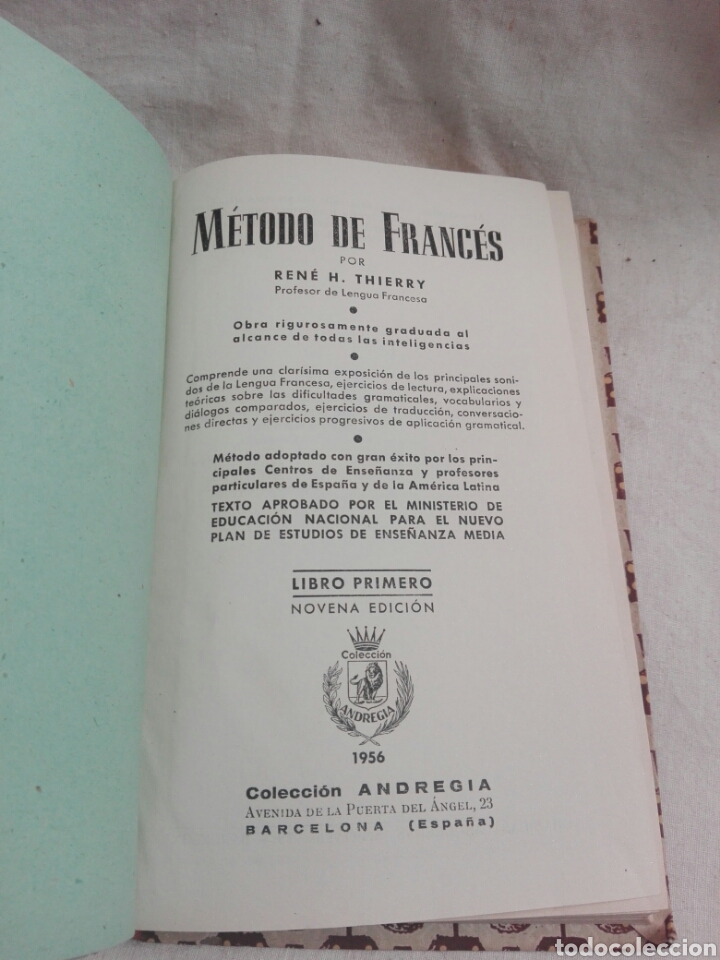 Libros de segunda mano: Libro m&eacute;todo de frances - Foto 2