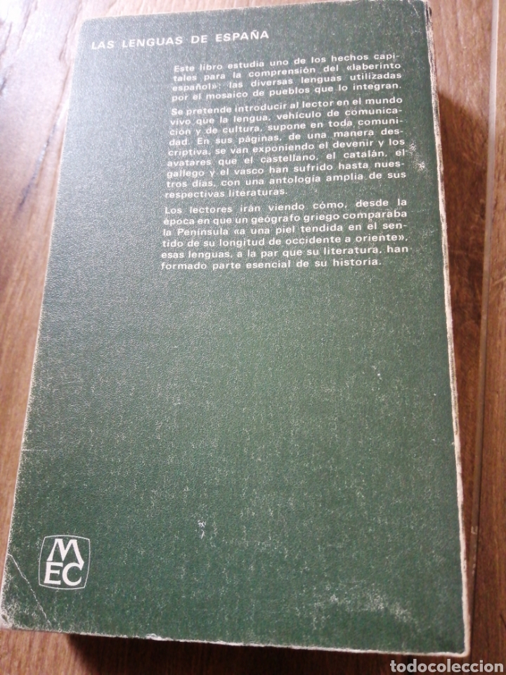 Libros de segunda mano: Las lenguas de Espa&ntilde;a - Foto 3