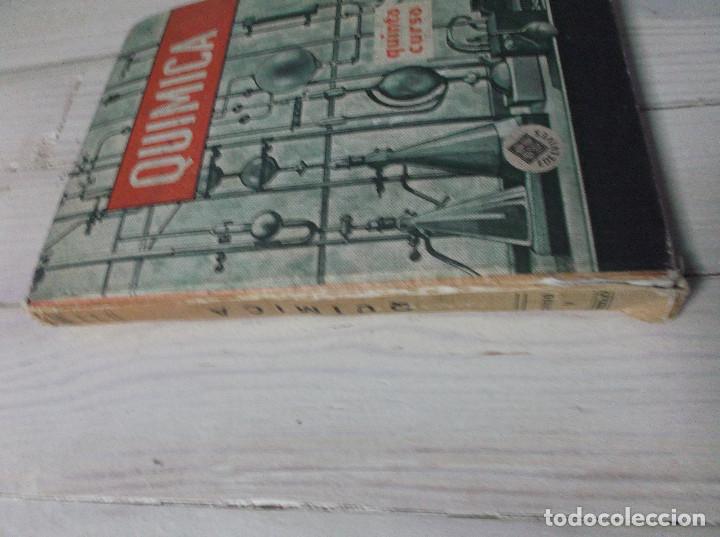 Libros de segunda mano: Qu&iacute;mica quinto curso - EDELVIVES - 1966 - Foto 2