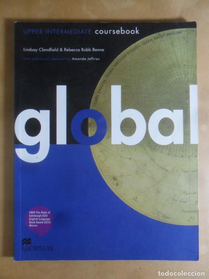 Libros de segunda mano: GLOBAL - UPPER INTERMEDIATE COURSEBOOK - MACMILLAN - 2020 - Foto 1