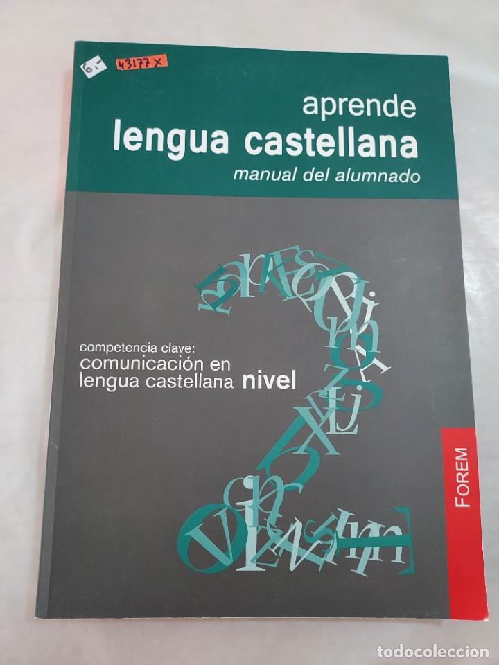 41177 X - Aprende Lengua Castellana - Manual De - Comprar Libros De ...