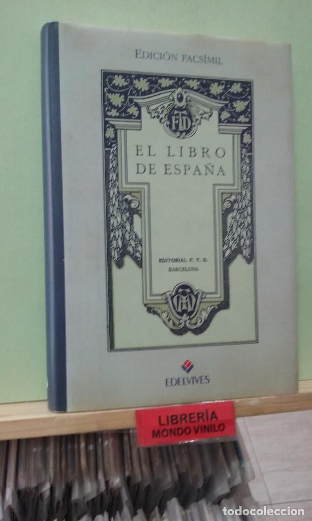 Libros de segunda mano: El libro de Espa&ntilde;a, Edelvives. Edici&oacute;n facsimil - Foto 1