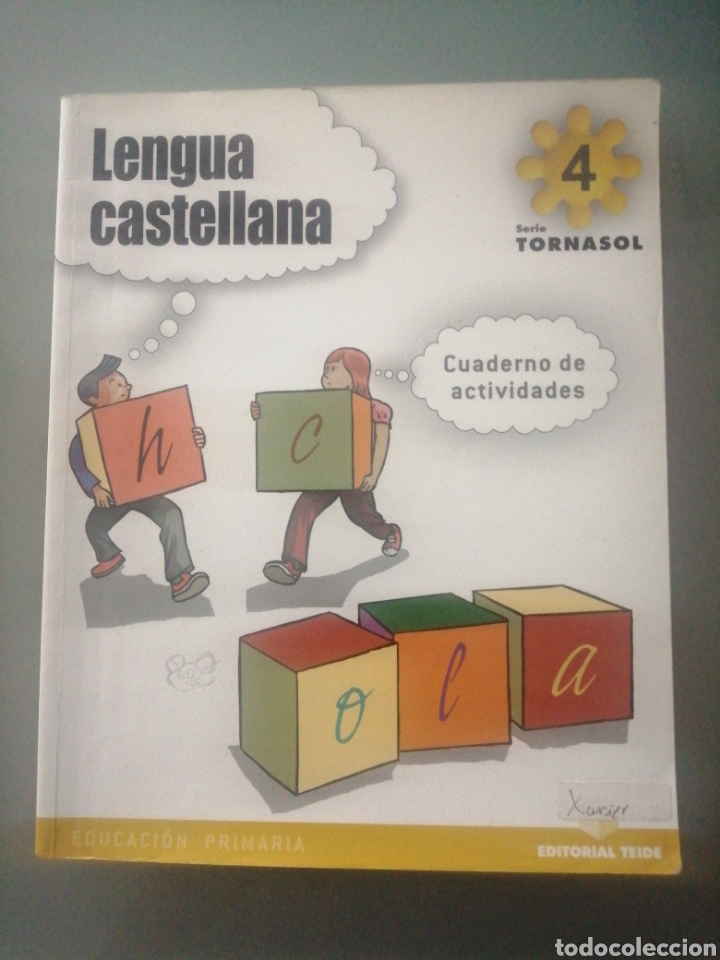 Gebrauchte B&uuml;cher: Lengua castellana serie 4 tornasol, cuaderno de actividades, escrito a l&aacute;piz pero en perfecto estad