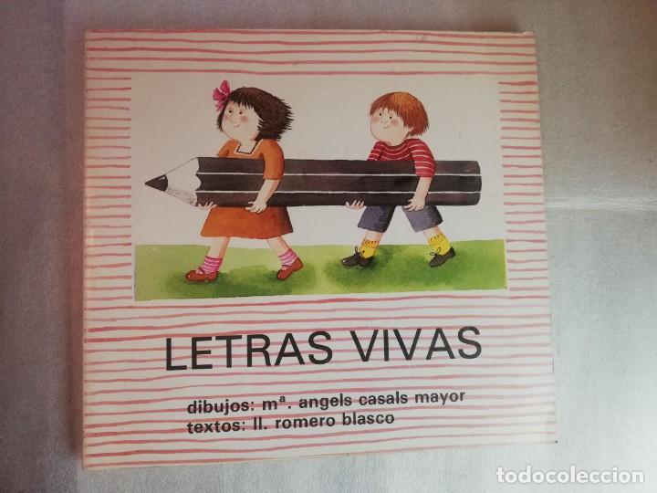 Libros de segunda mano: LETRAS VIVAS - M&ordf; ANGELS CASALS MAYOR - Foto 1