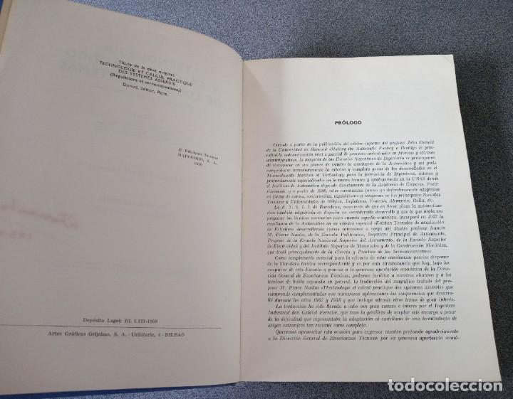 Libros de segunda mano: Tecnolog&iacute;a y C&aacute;lculo Pr&aacute;ctico de los Servosistemas P. Naslin - Foto 5