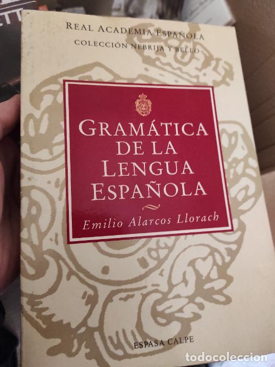 Libros de segunda mano: ALARCOS: GRAM&Aacute;TICA DE LA LENGUA ESPA&Ntilde;OLA - - Foto 1