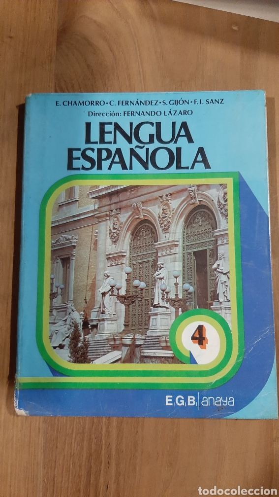 Libros de segunda mano: LENGUA ESPA&Ntilde;OLA 4 EGB ANAYA 1977 - Foto 1
