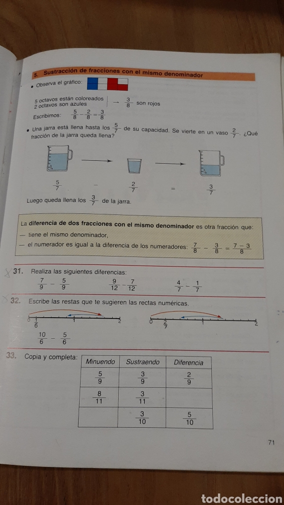 Libros de segunda mano: 5 EGB MATEM&Aacute;TICAS SM ALERCE CICLO MEDIO 1986 - Foto 4