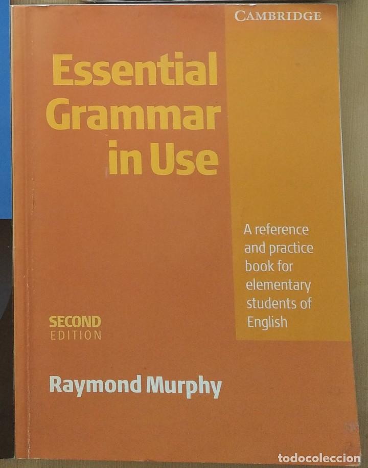 Libros de segunda mano: ESSENTIAL GRAMMAR IN USE - RAYMOND MURPHY - ENGLISH, GRAMATICA DE INGLES - Foto 1