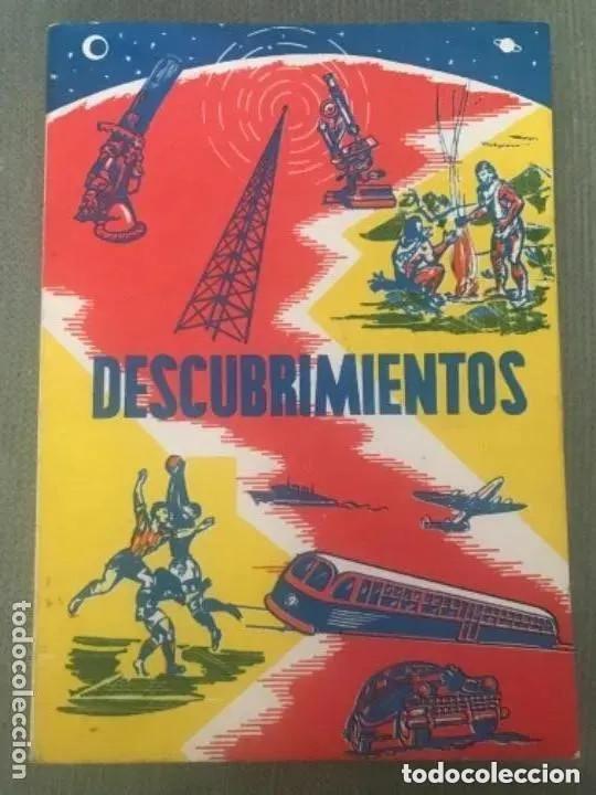 Livros em segunda m&atilde;o: ANTIGUO LIBRO ESCOLAR DESCUBRIMIENTOS FELIX CONDE BERRON SEVILLA 1970