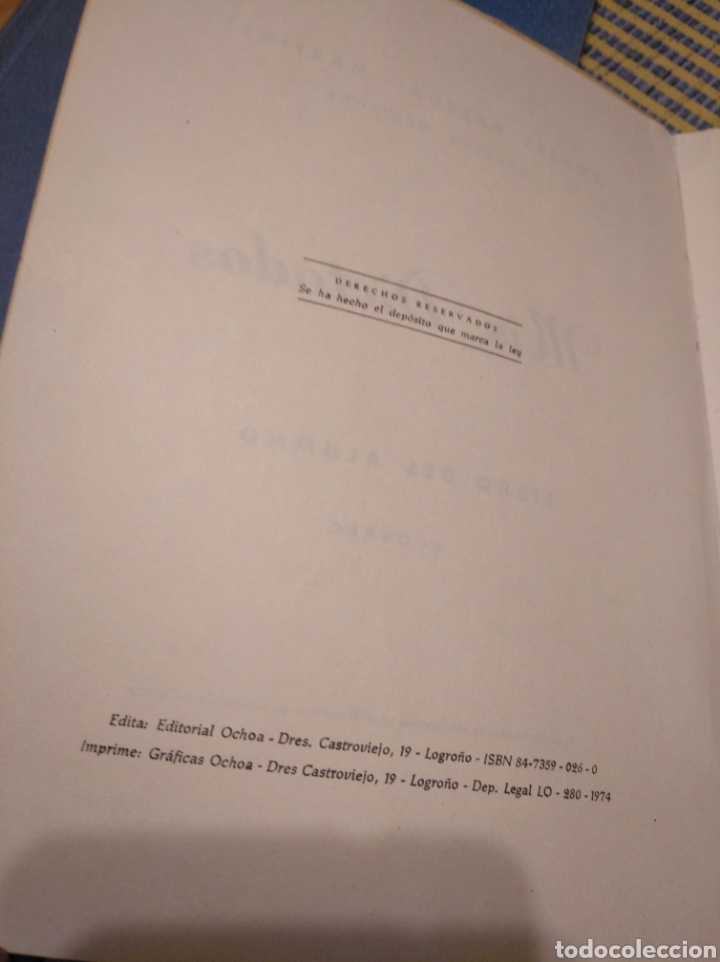 Libros de segunda mano: Mis dictados. A. Pascual. 1974 - Foto 3