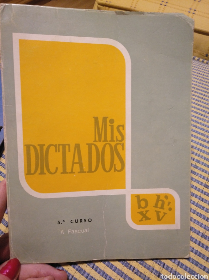 Libros de segunda mano: Mis dictados. A. Pascual. 1974 - Foto 1