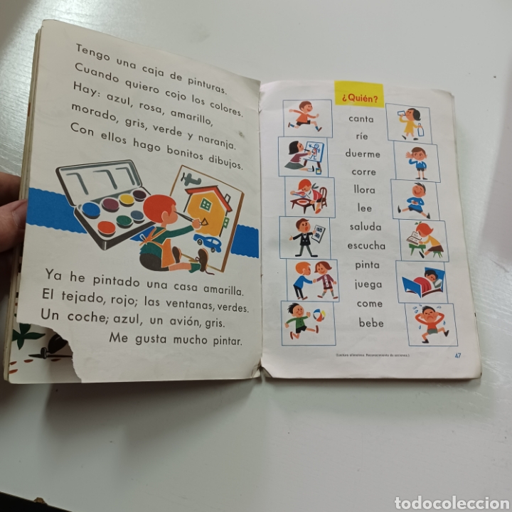 Libros de segunda mano: A LEER - LECTURAS LIBRO UNO 1967 EDELVIVES - Foto 5