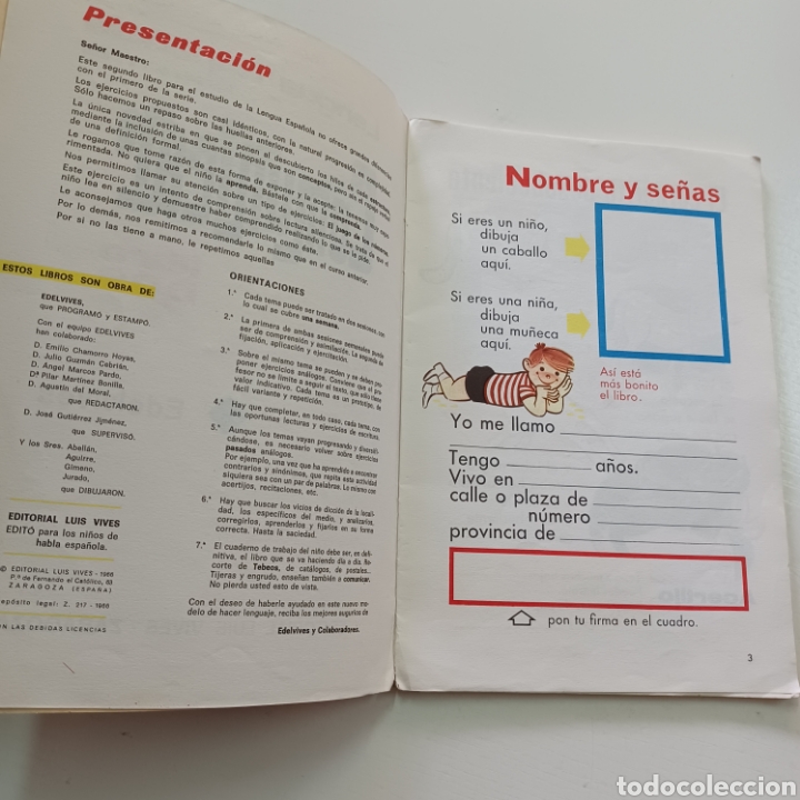 Libros de segunda mano: COMUNICAR - LENGUA ESPA&Ntilde;OLA LIBRO DOS 1966 EDELVIVES - Foto 3